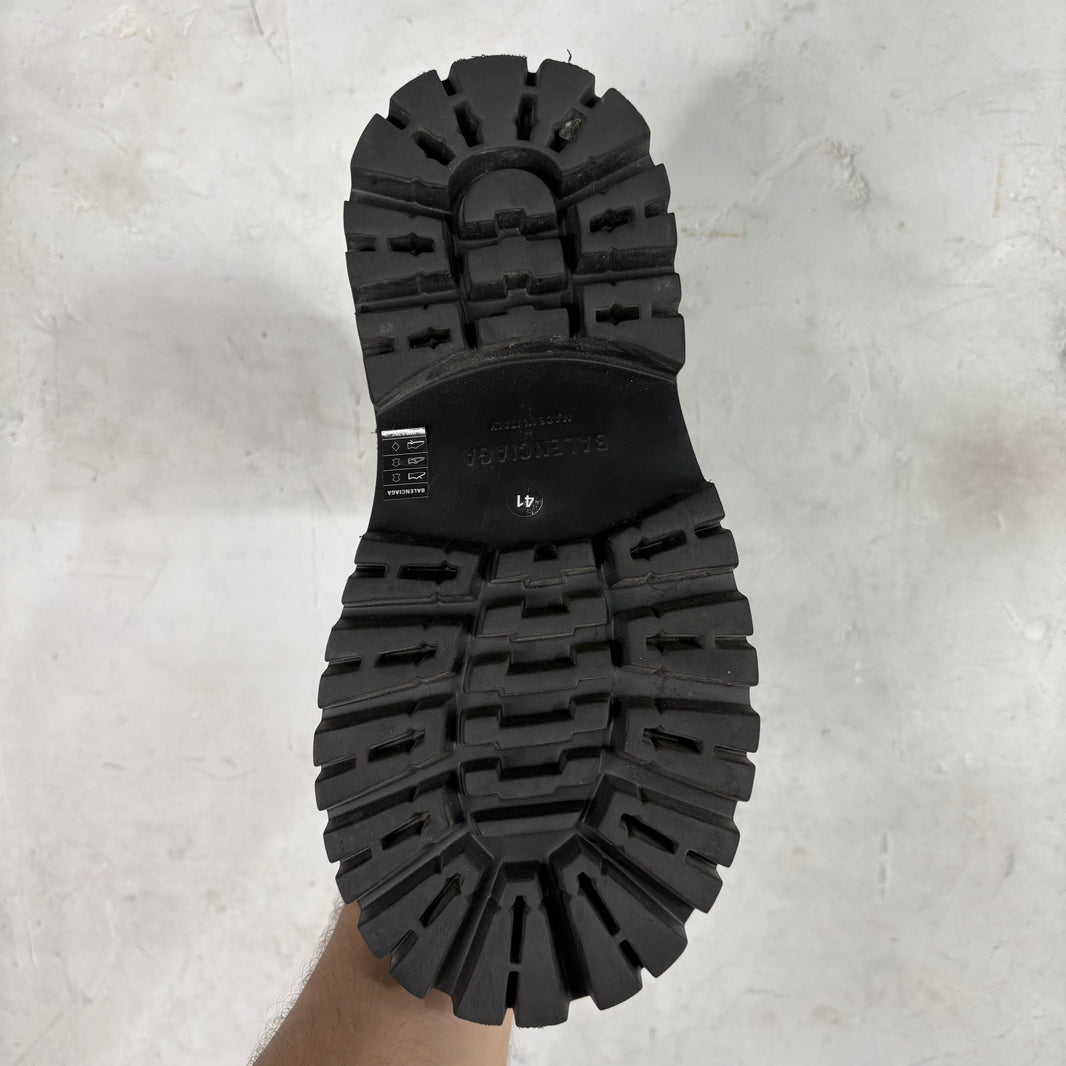 Balenciaga Leather Stomper Boot
