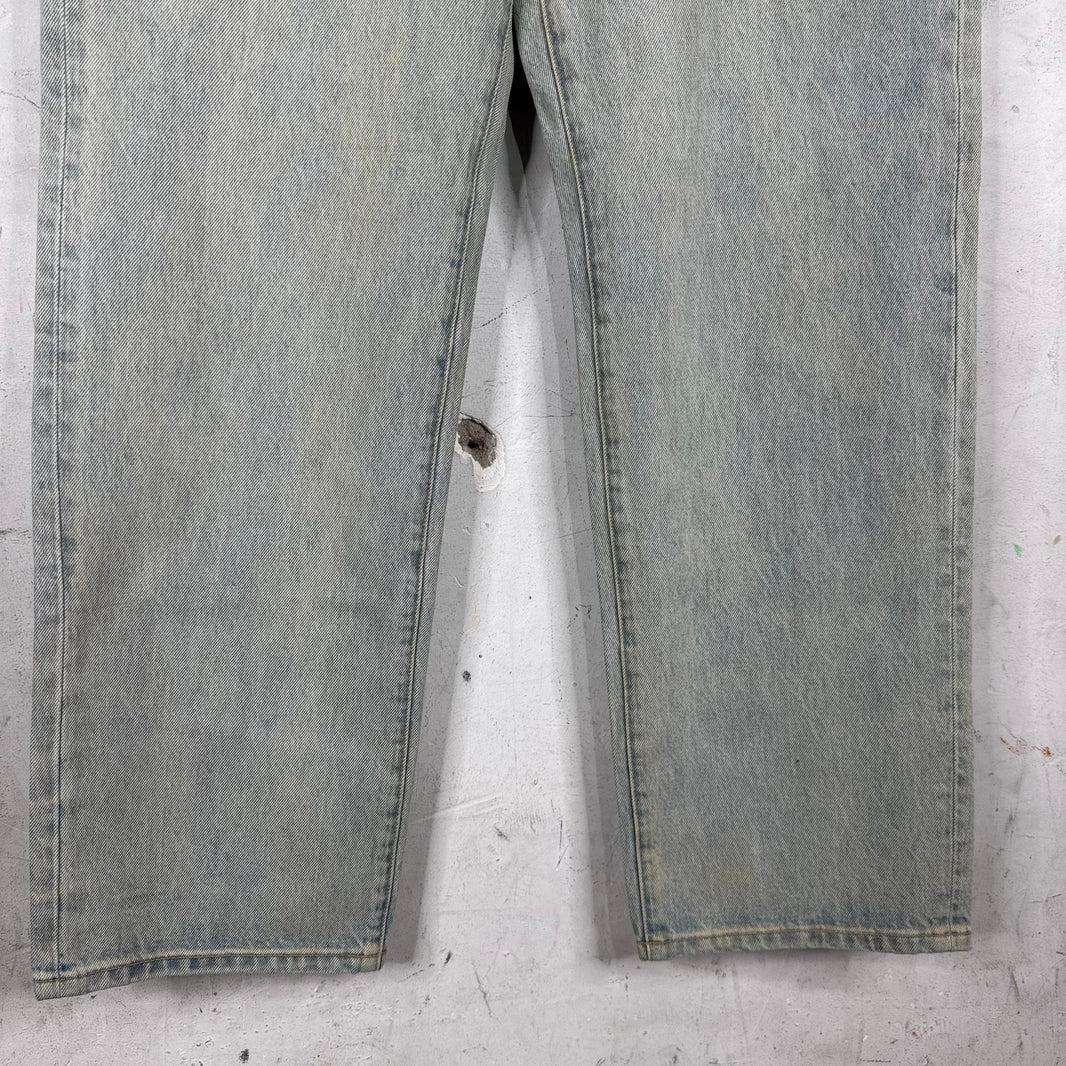 Stussy Waxed New Classic Lightwash Jeans