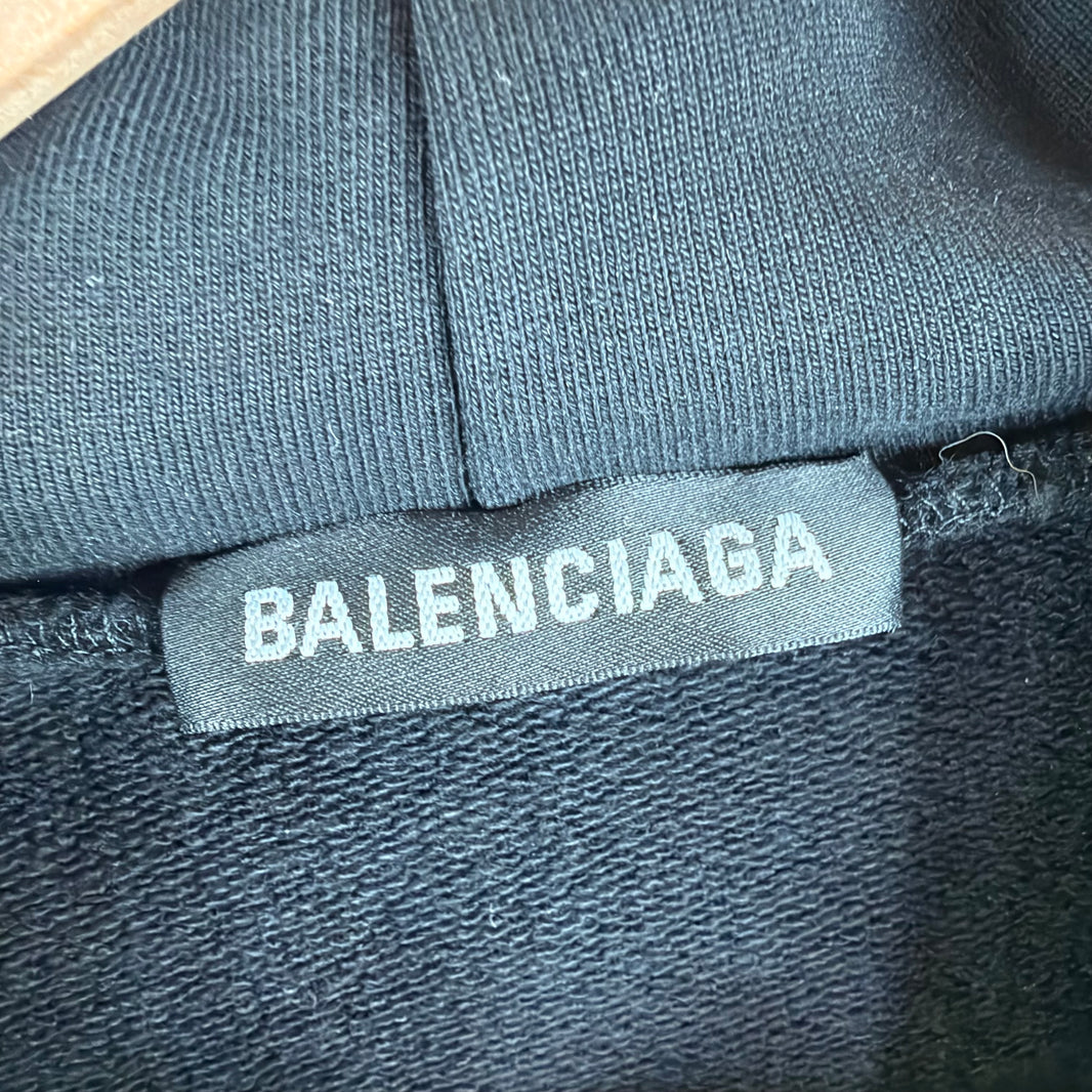 Balenciaga Black Campaign Hoodie