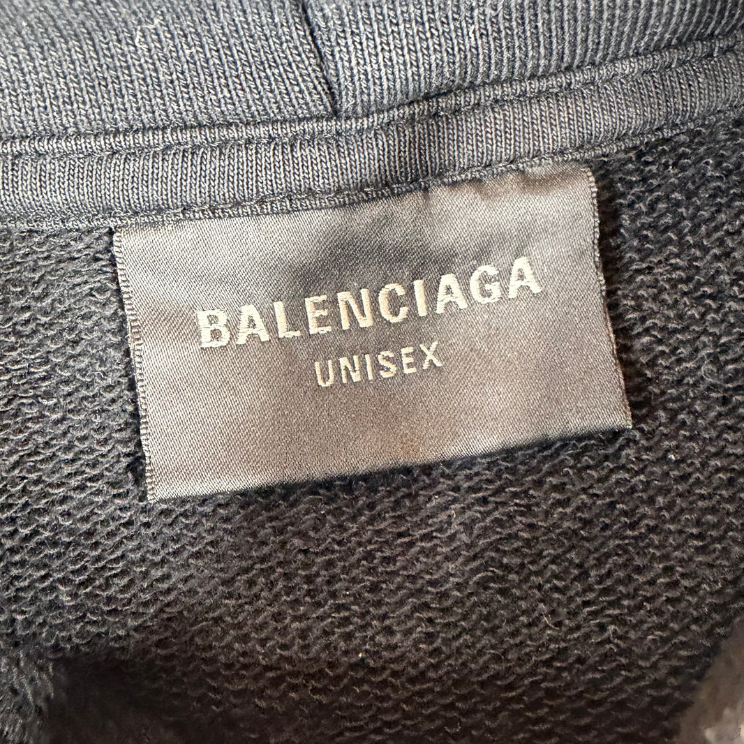 Balenciaga Mud Show Zip-Up Hoodie