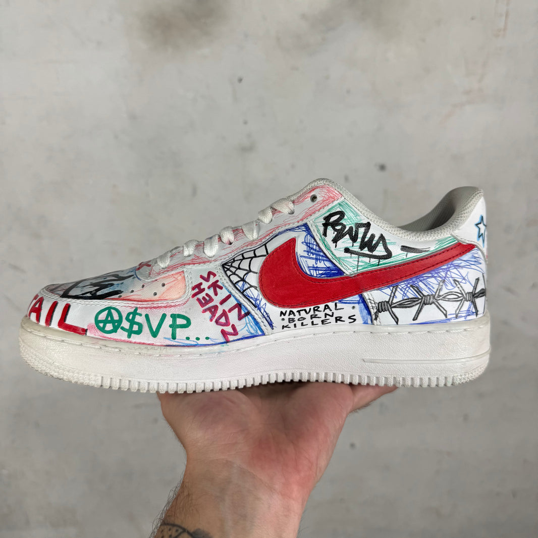 VLONE x Nike Pauly Sketched AF1s