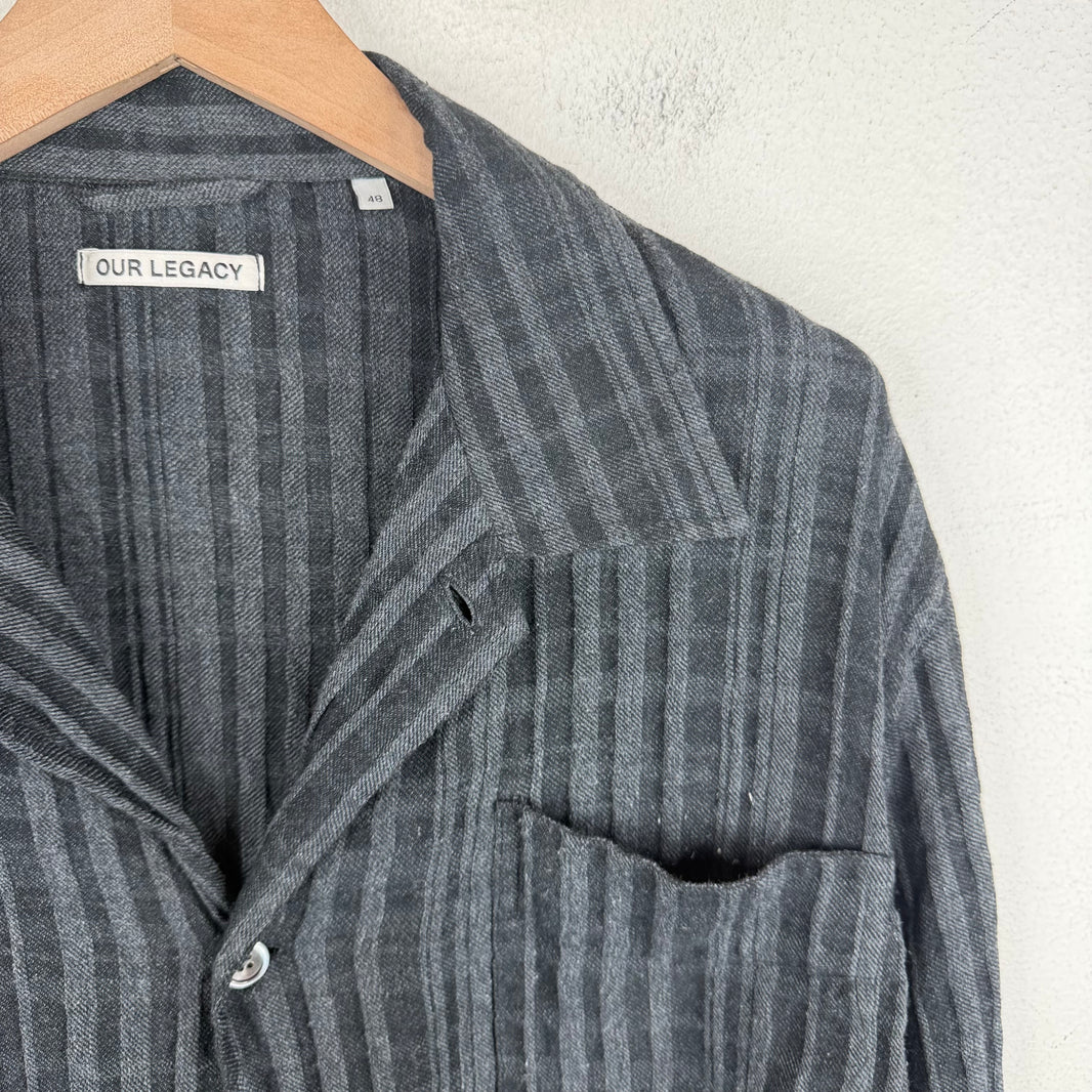 Our Legacy "Box Shirt" Striped Button Up