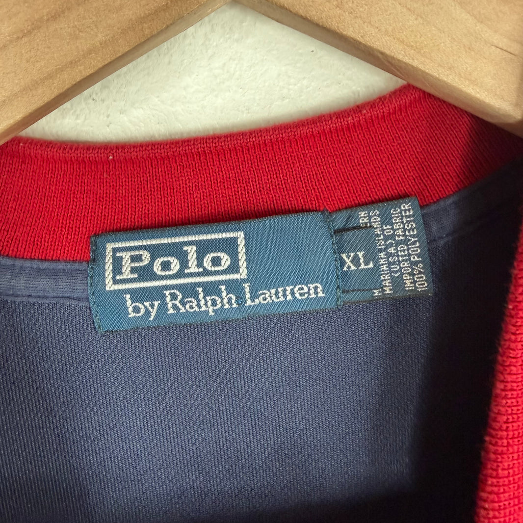 Ralph Lauren Old English Navy Polo T-Shirt