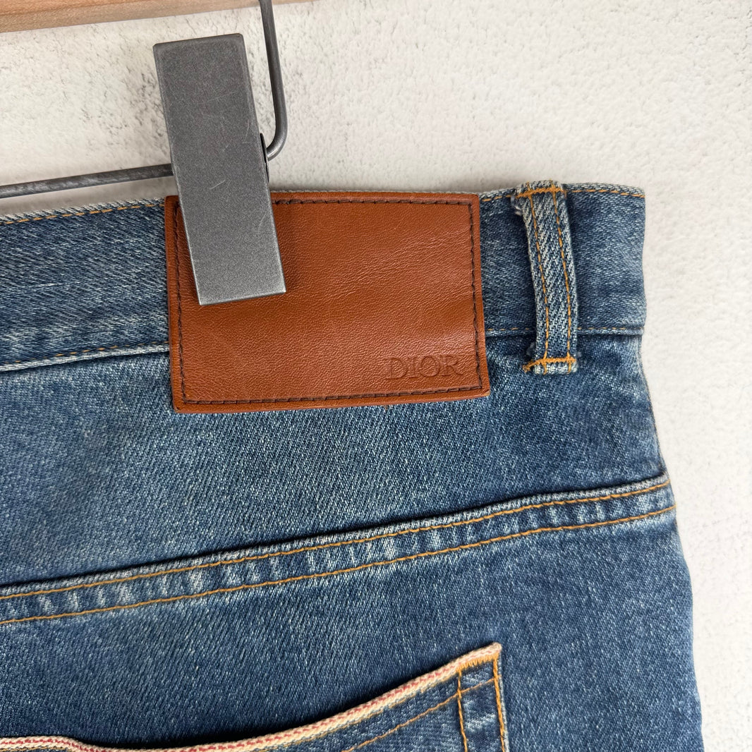 Dior Shawn Stussy Selvedge Slim Jeans