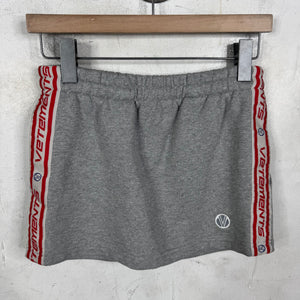 Vetements Side Logo Mini Skirt