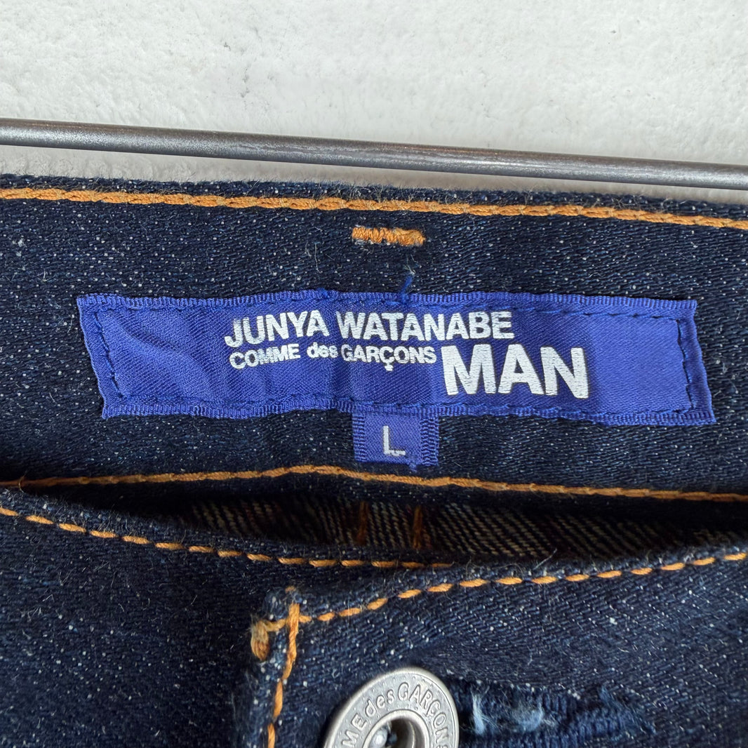 Junya Watanabe Raw Indigo Serial Number Jeans