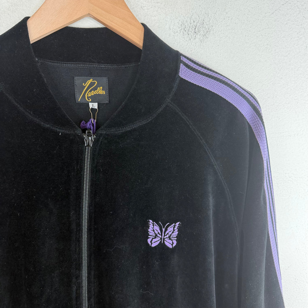 Needles Black/Purple Track Jacket