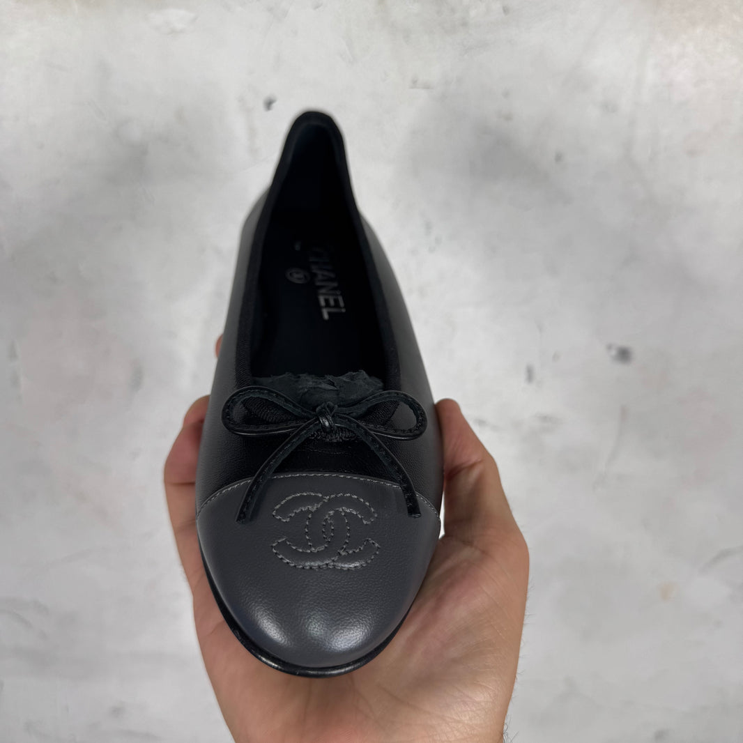 Chanel Two Toned Ballerina Flats