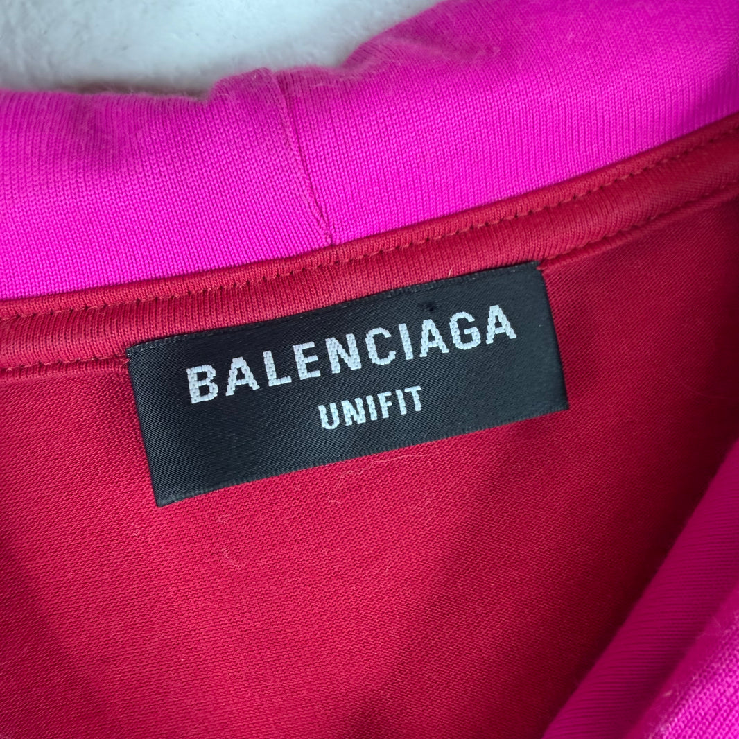 Balenciaga Double Layer Your Logo Hoodie