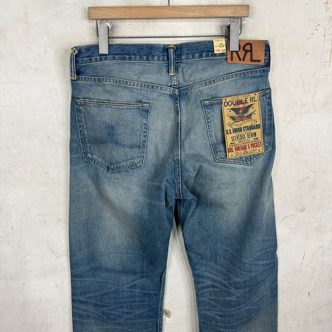 RRL Repaired Vintage 5 Pocket Jeans