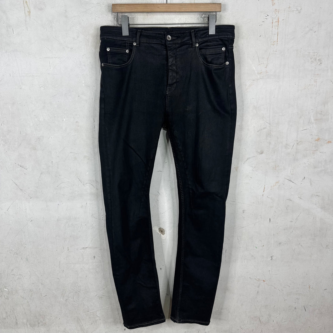 DRKSHDW Waxed Detroit Jeans