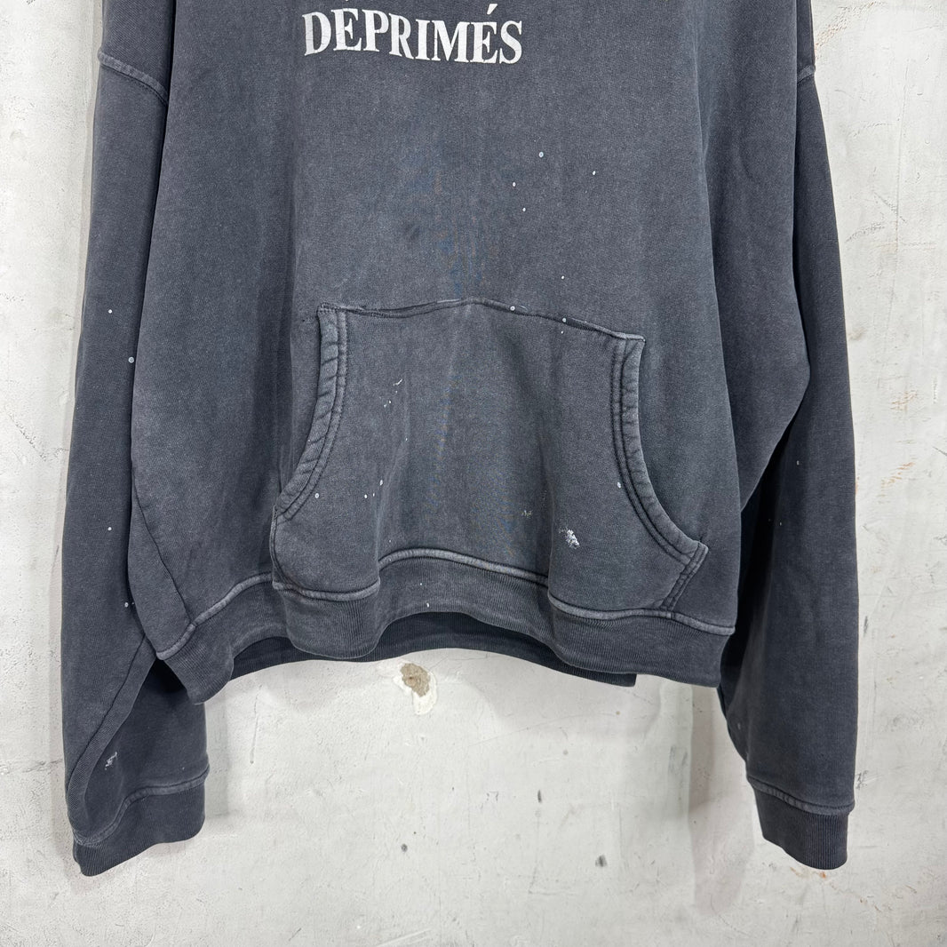 ERD Logo Distressed Hoodie