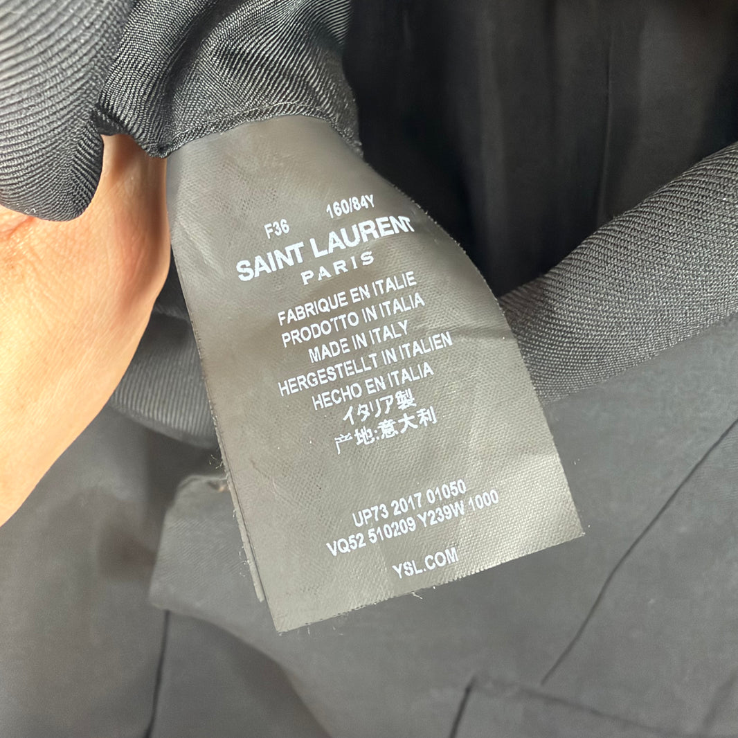 Saint Laurent Womens Black Blazer Jacket