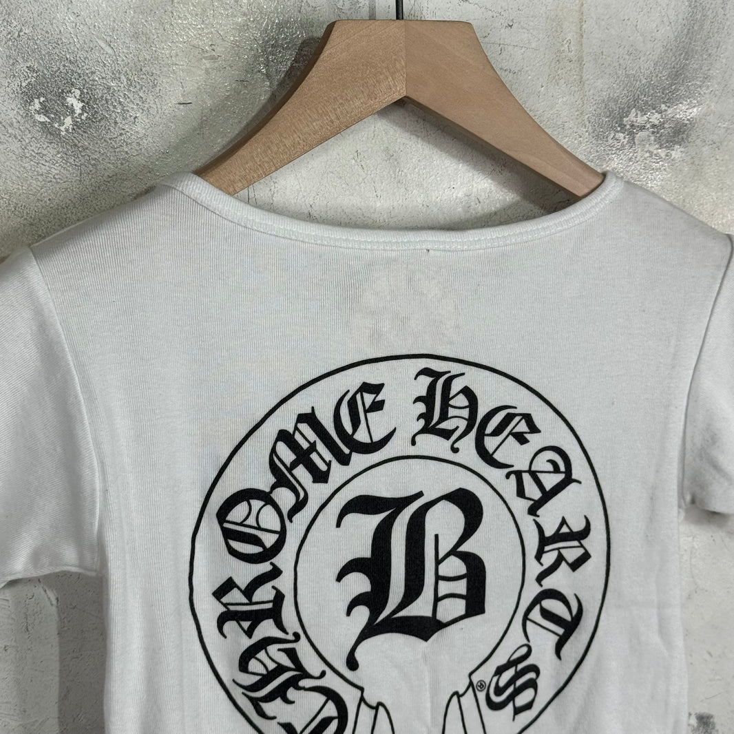 Chrome Hearts Bella Hadid Horseshoe Baby T-Shirt