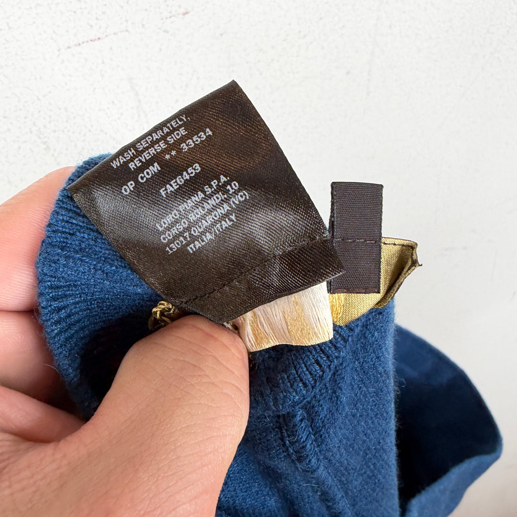 Loro Piana Baby Cashmere Blue Sweatpants