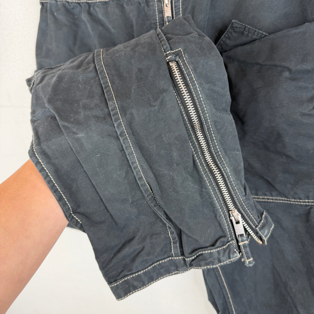 Isabel Marant Black Tilseno Cargo Pants