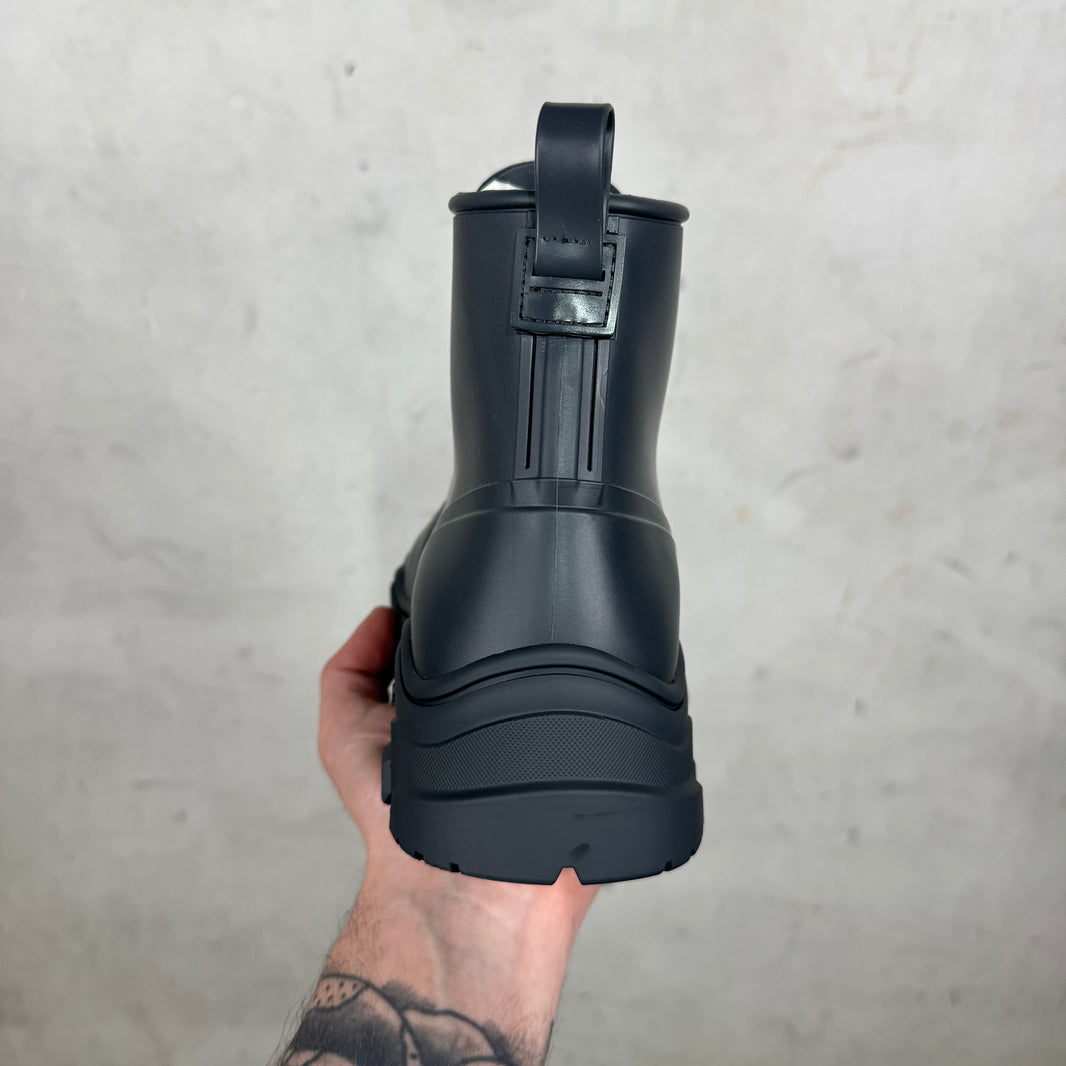 Dior Rubber Lace Up Boots