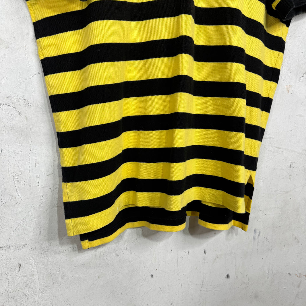 Ralph Lauren Striped Black/Yellow Polo