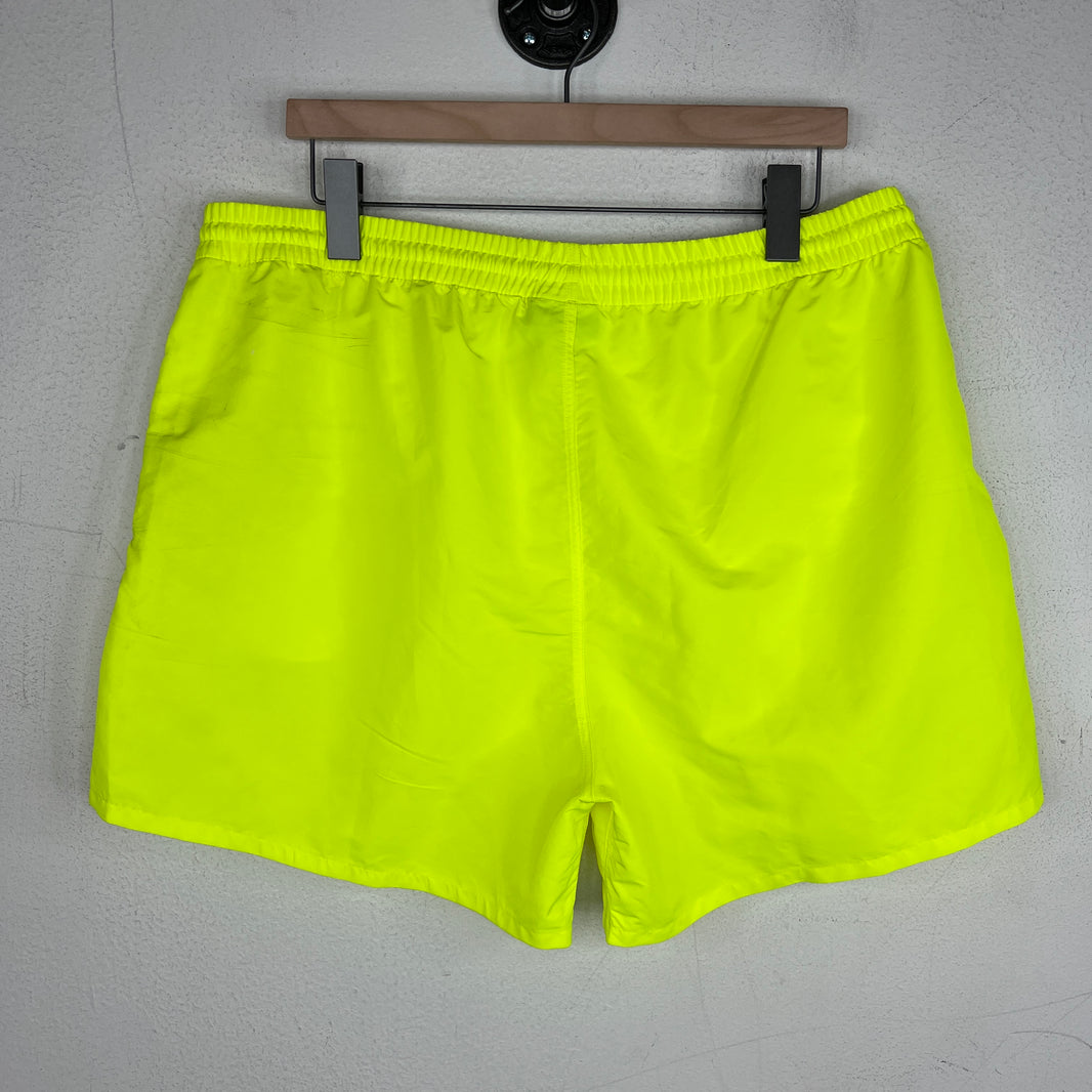 Balenciaga Neon Green Swim Shorts
