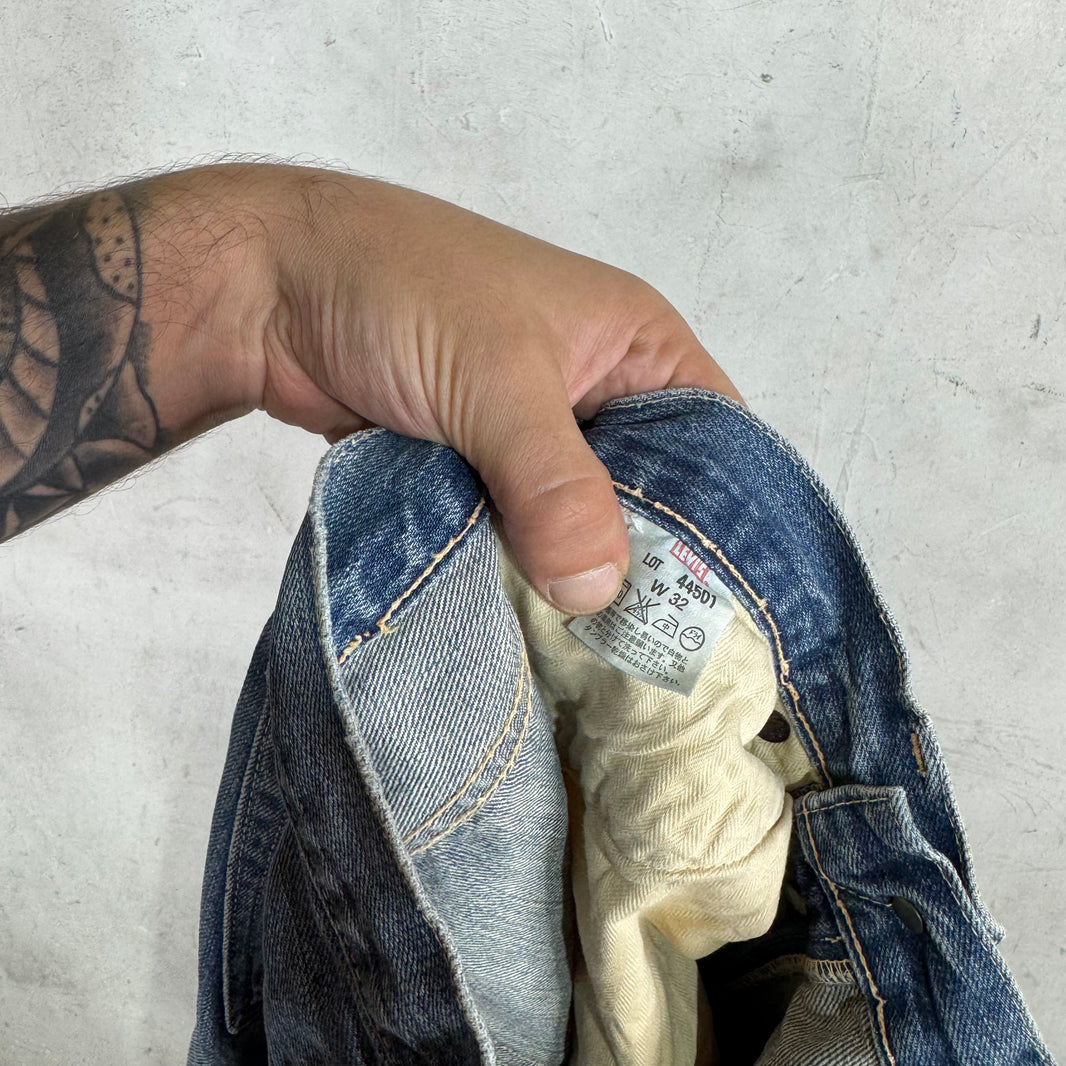 Levis Japanese Market Distressed Redline 501's
