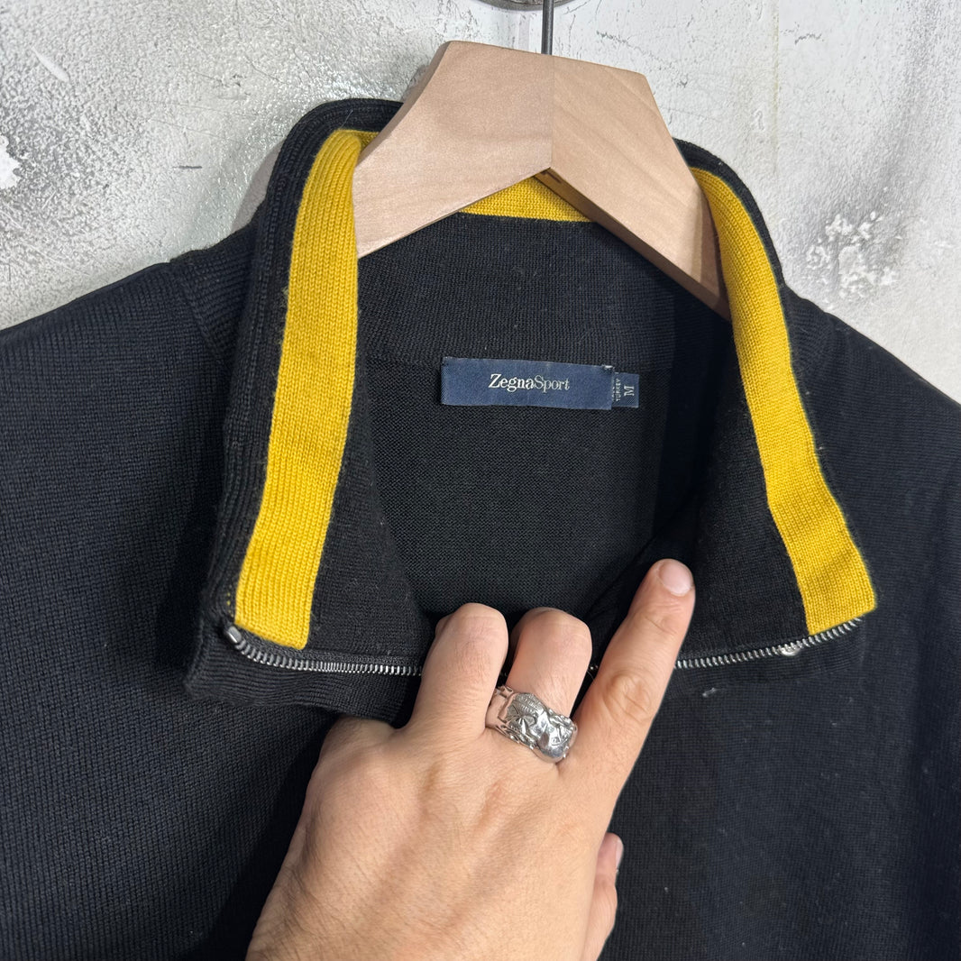 Zegna Sport Cashmere 1/4 Zip Sweater