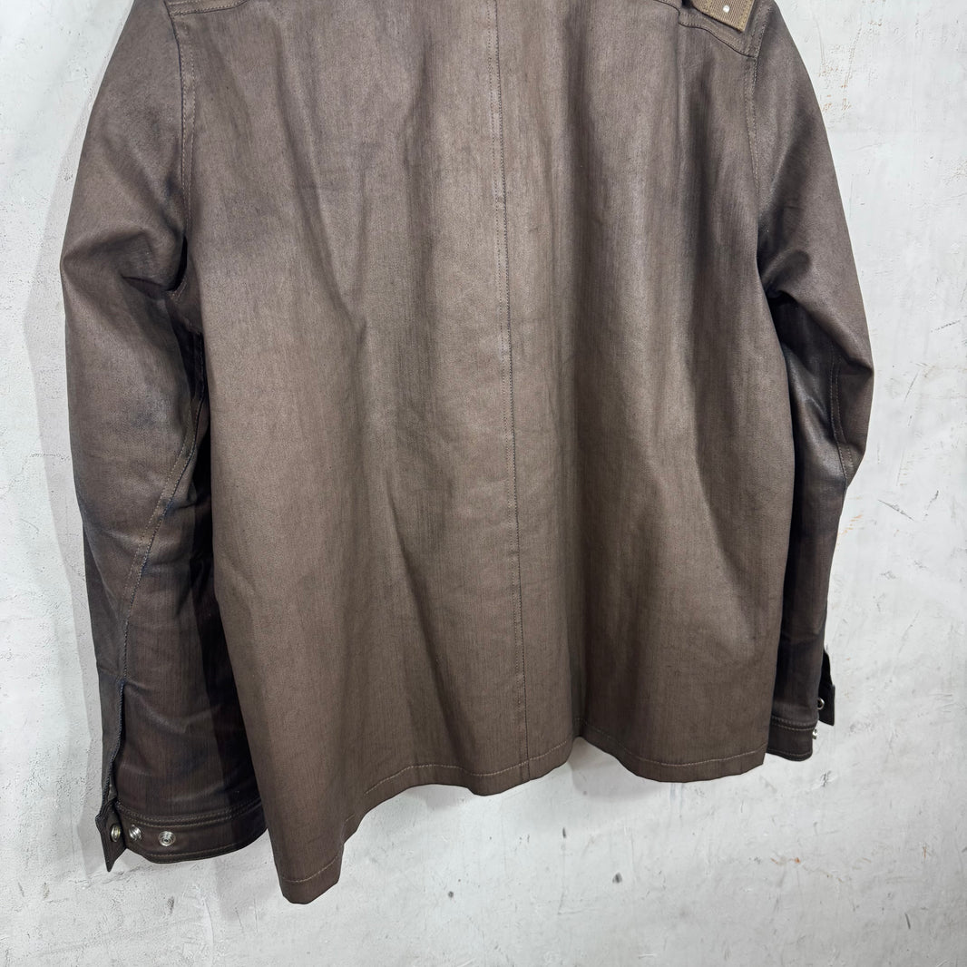 Rick Owens Brad Jacket Brown