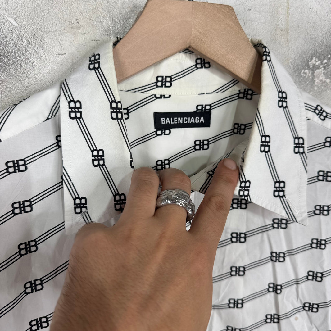 Balenciaga BB Striped SS Shirt