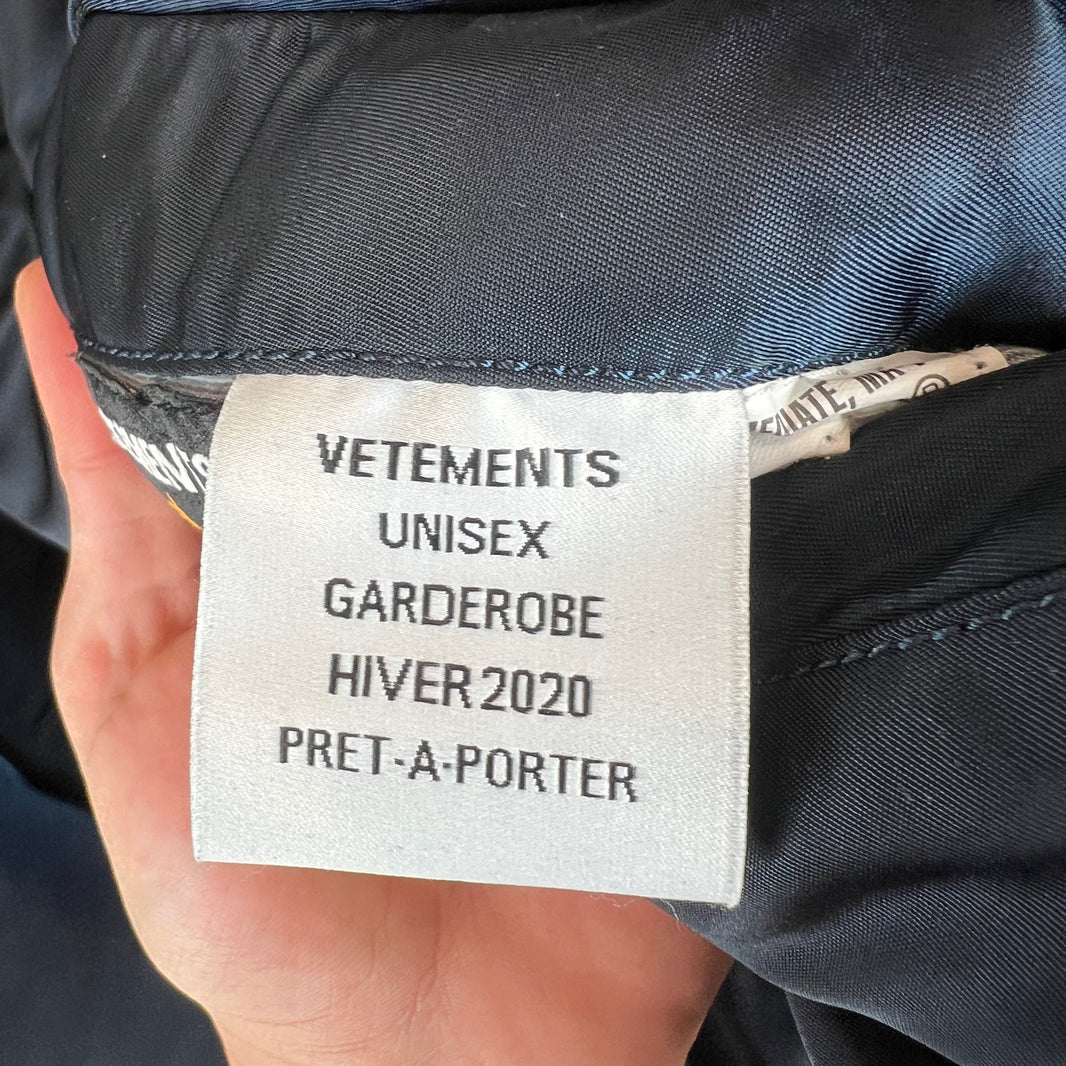 Vetements Alpha Industries Fraternity Bomber Jacket