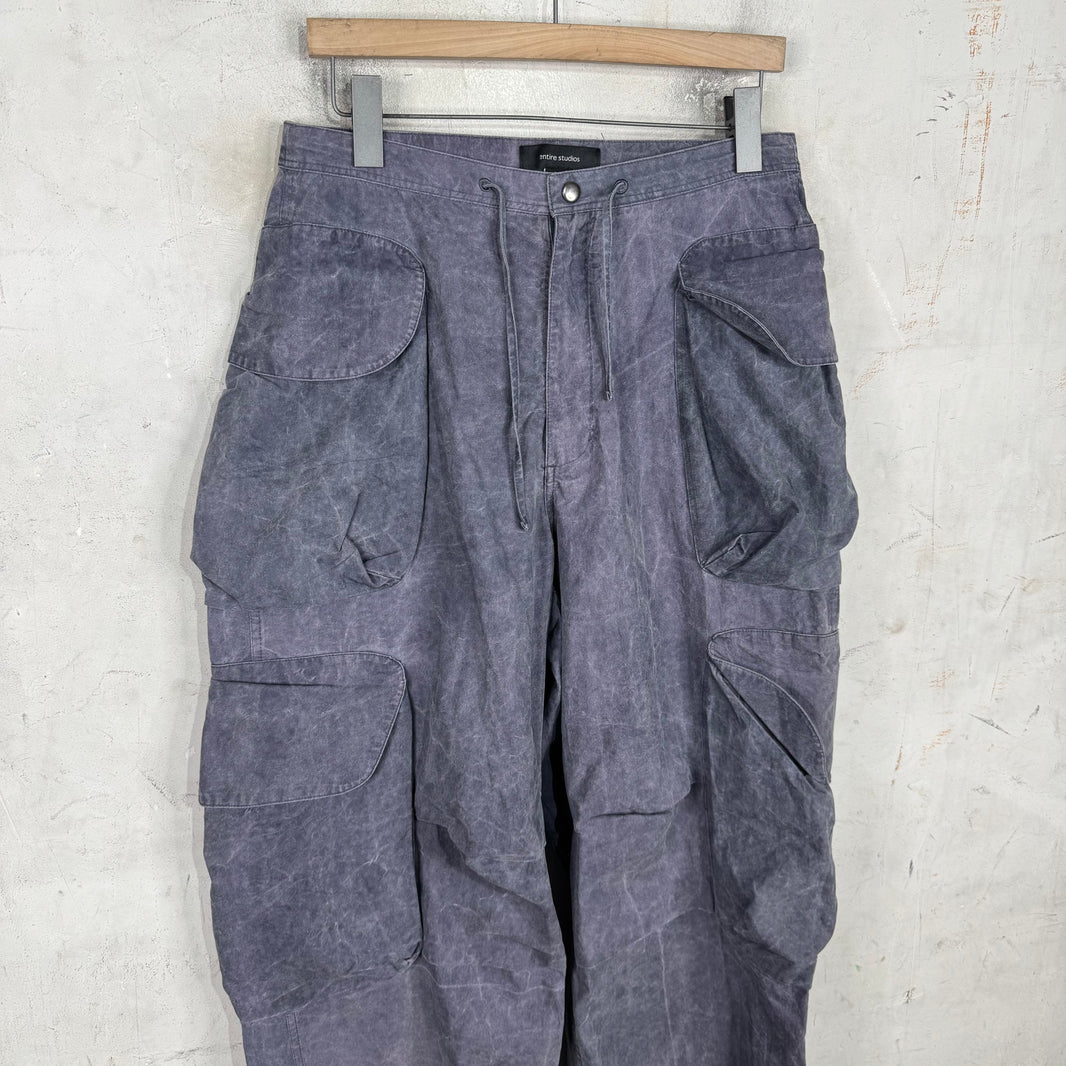 Entire Studios Over-dyed Multi Pocket Cargos