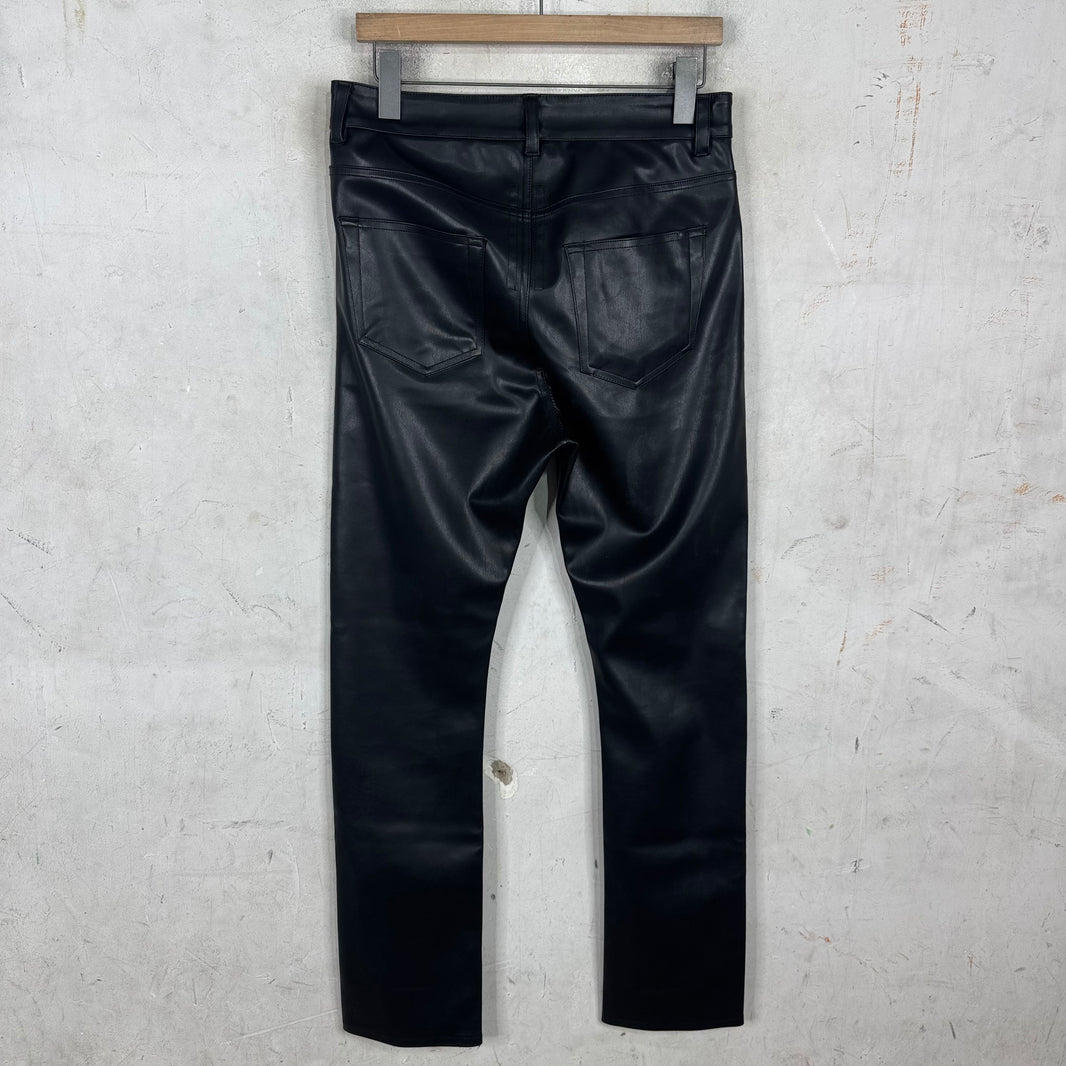DRKSHDW Faux Leather Detroit Cuts