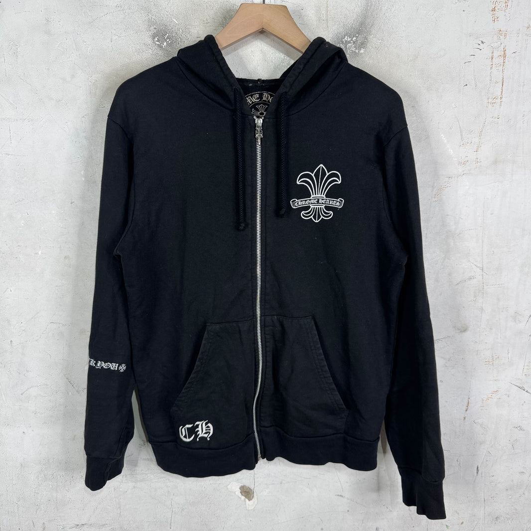 Chrome Hearts Fleur Zip Hoodie