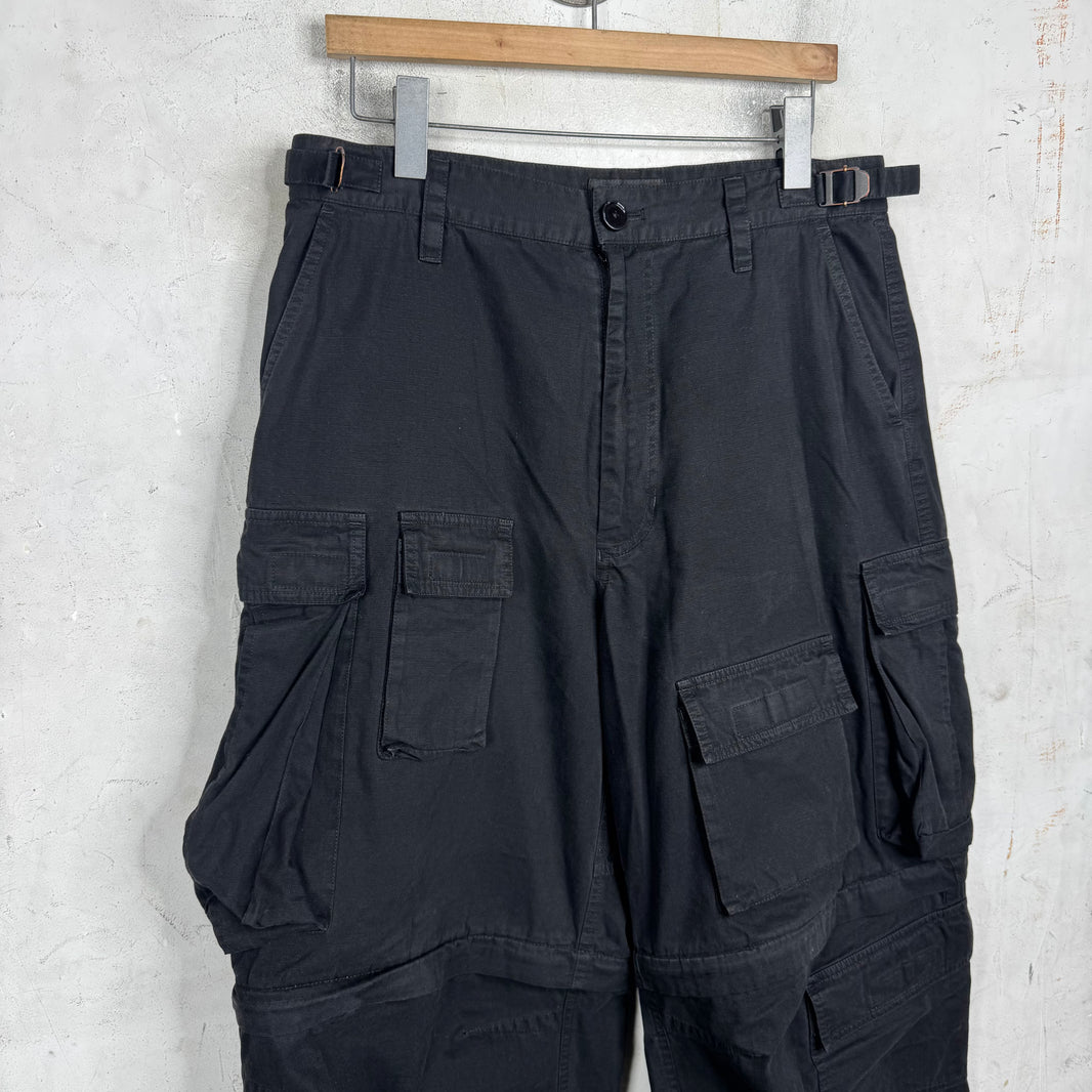 Balenciaga Mulitpocketed Convertible Cargos