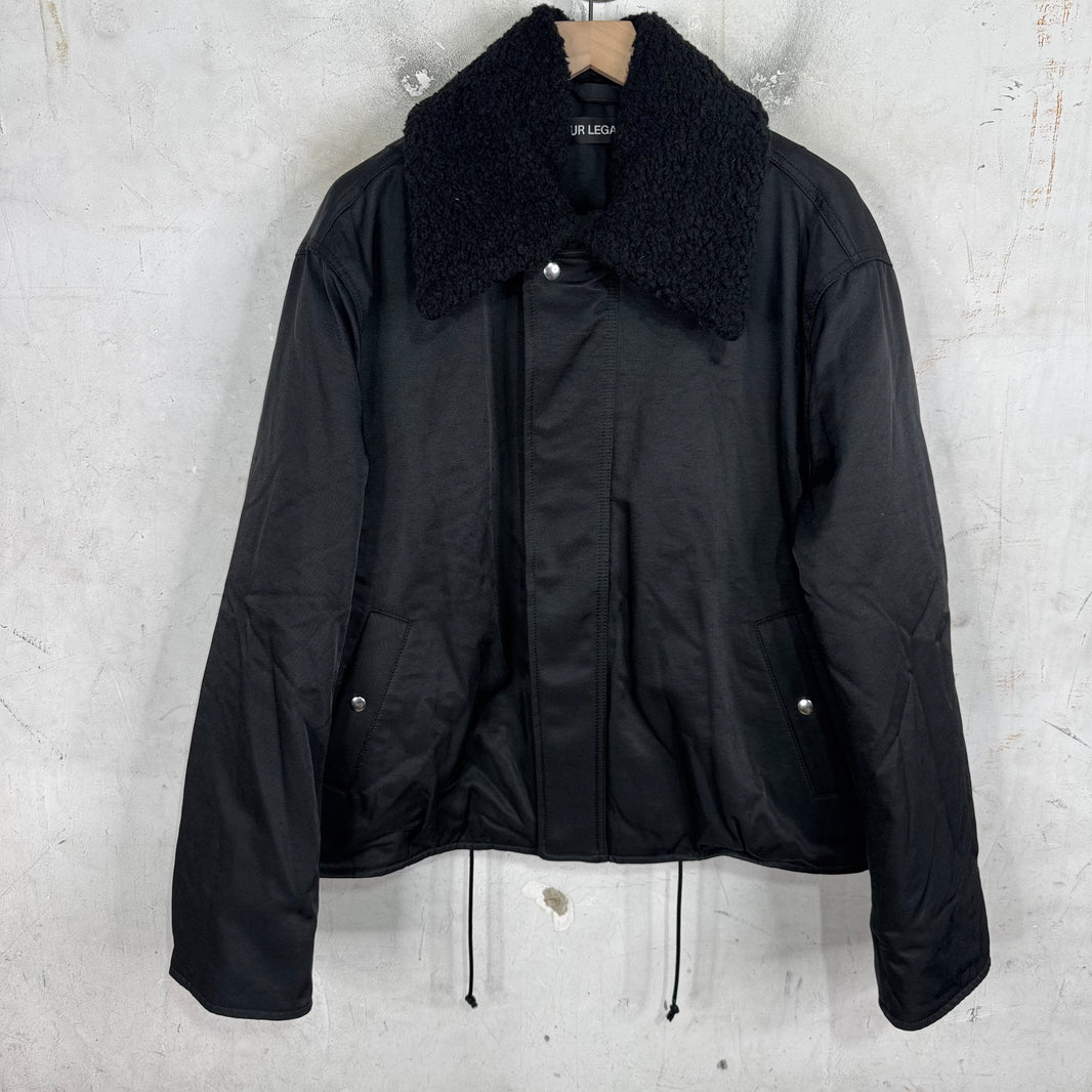 Our Legacy Ace Shearling Collared Jacket
