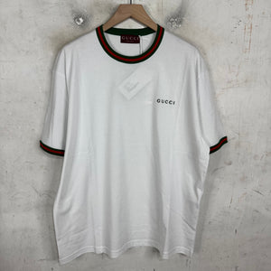 Gucci Webbed Ringer T-Shirt