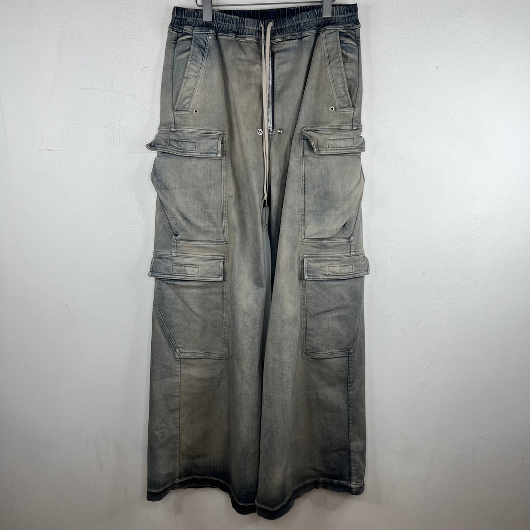 DRKSHDW Sky Double Cargo Jumbo Bela Jeans