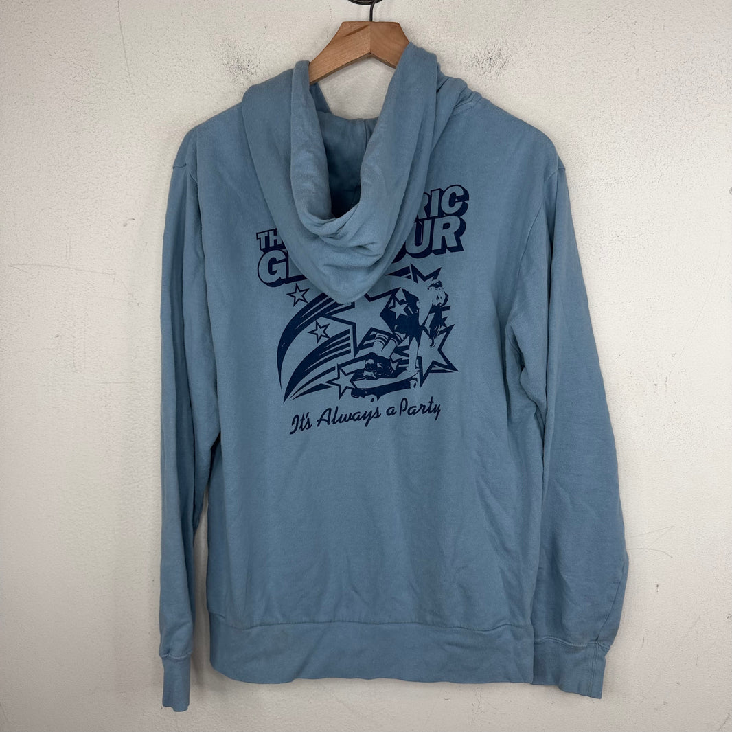 Hysteric Glamour Light Blue Star Zip-Up Hoodie