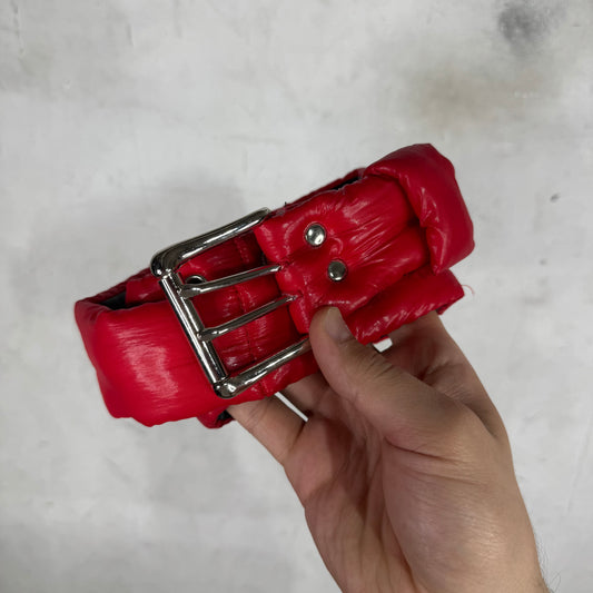 Aris Tatalovich Red Puffer Belt