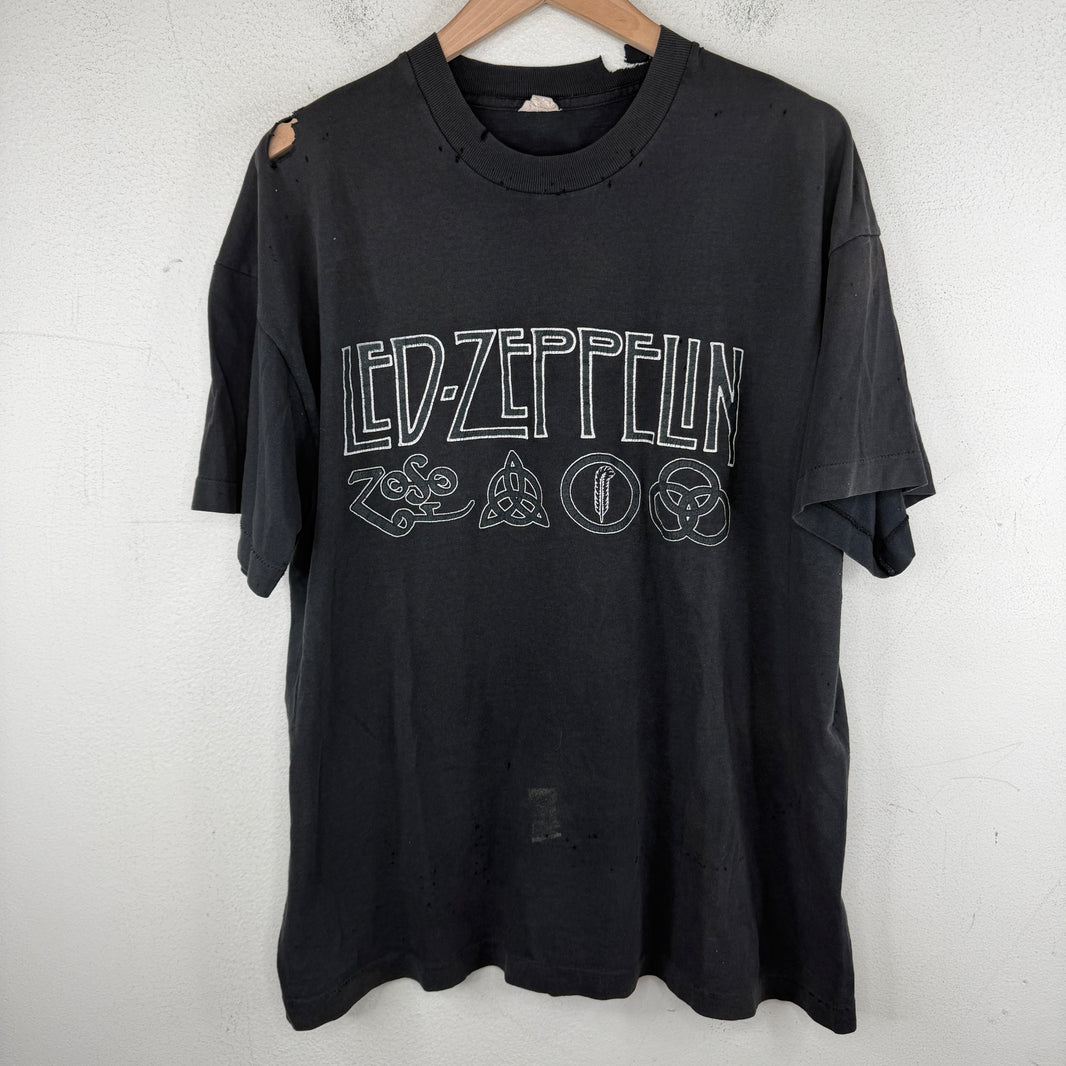 Vintage Smoked Led Zeppelin Stairway T-Shirt