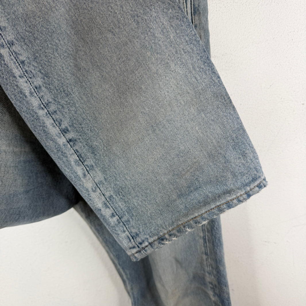Saint Laurent Light Wash Repaired D18