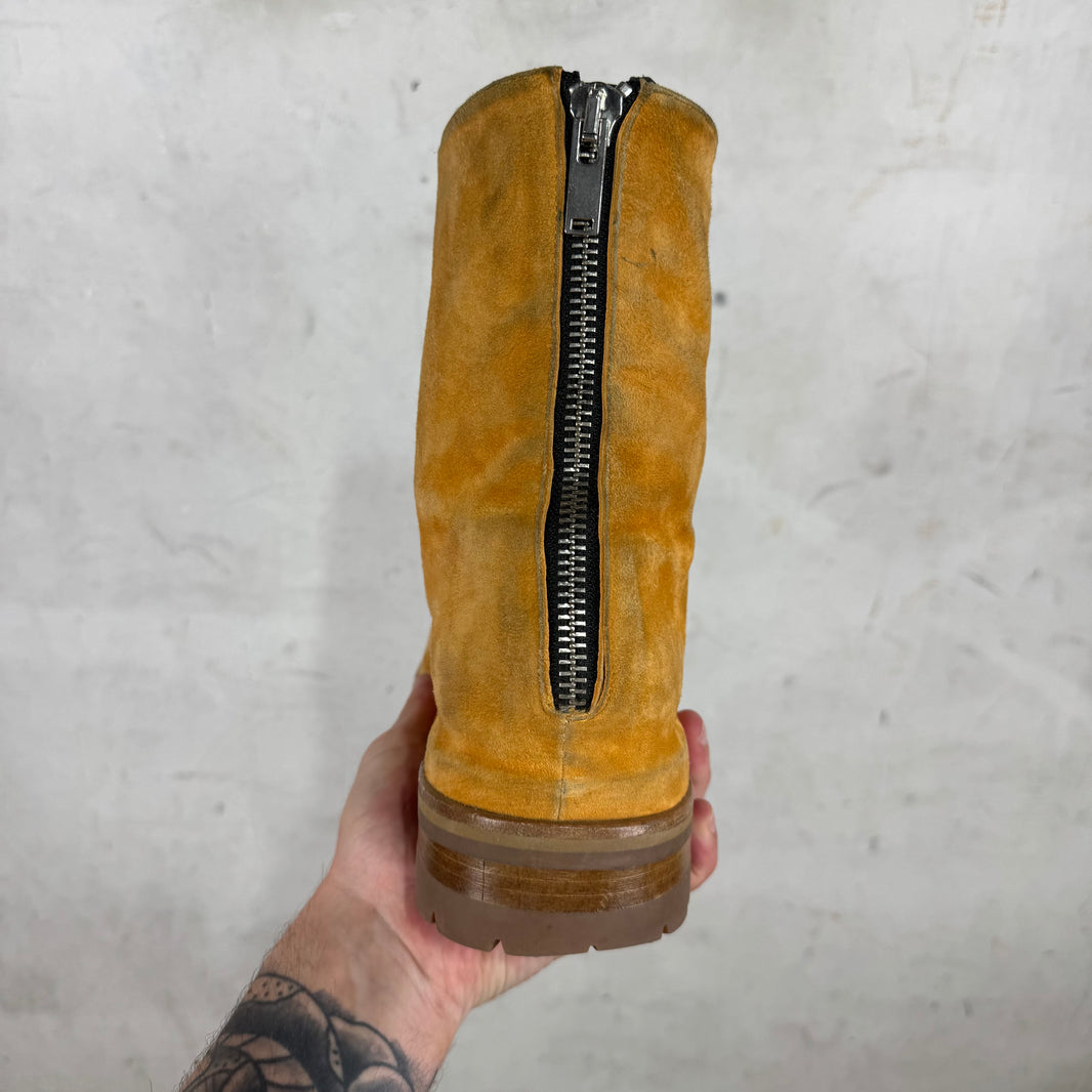 424 Suede Laced Marathon Boots