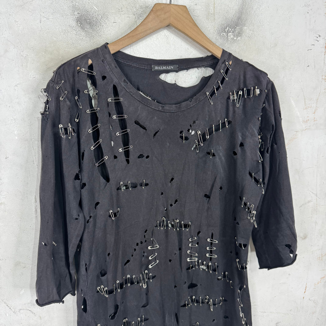 Balmain Safety Pin T-Shirt