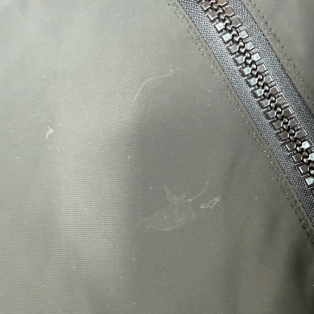 Bottega Veneta Twin Zipper Brown Nylon Jacket