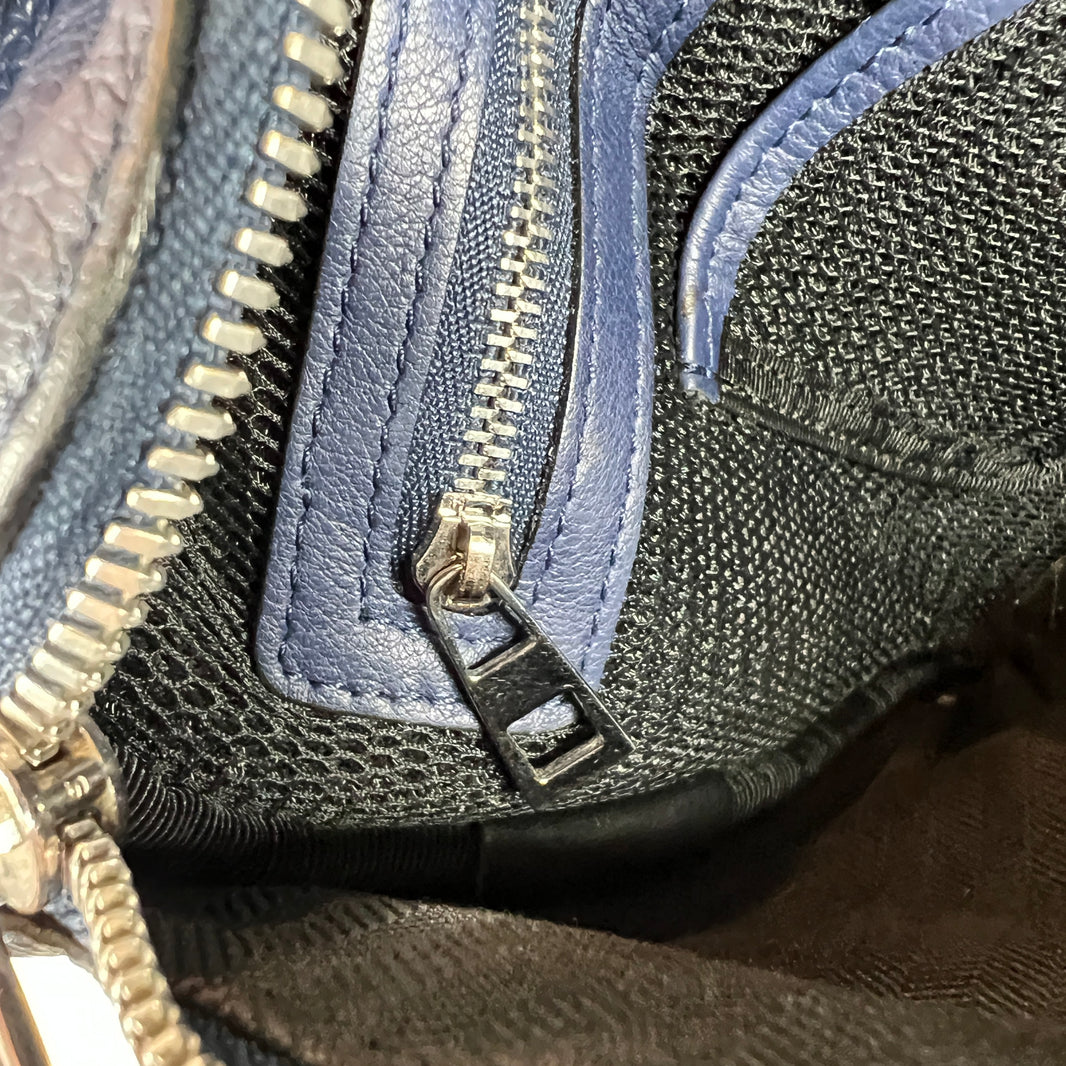 Loewe Leather Blue Waistbag