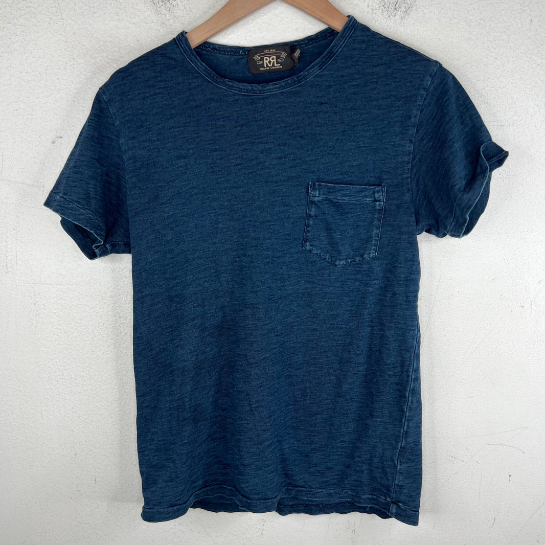 RRL Blue Pocket T-Shirt