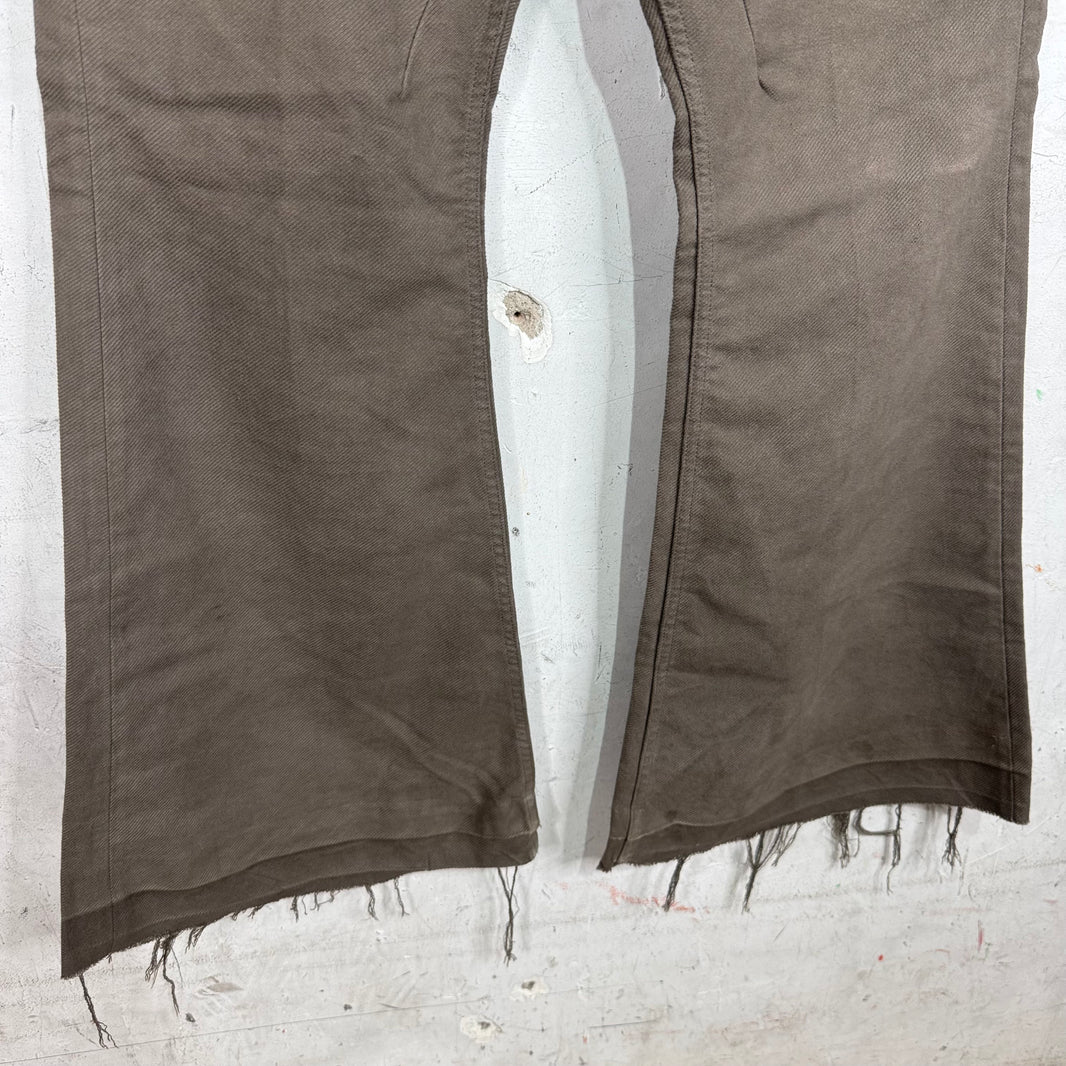 Rick Owens Luxor Dust Bolan Canvas Pants
