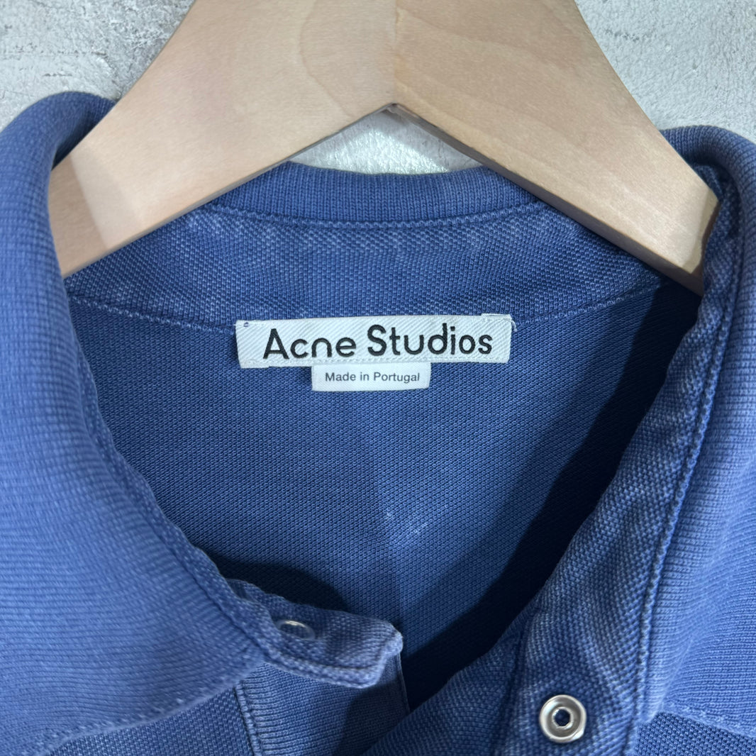 Acne Studios Faded Blue Polo
