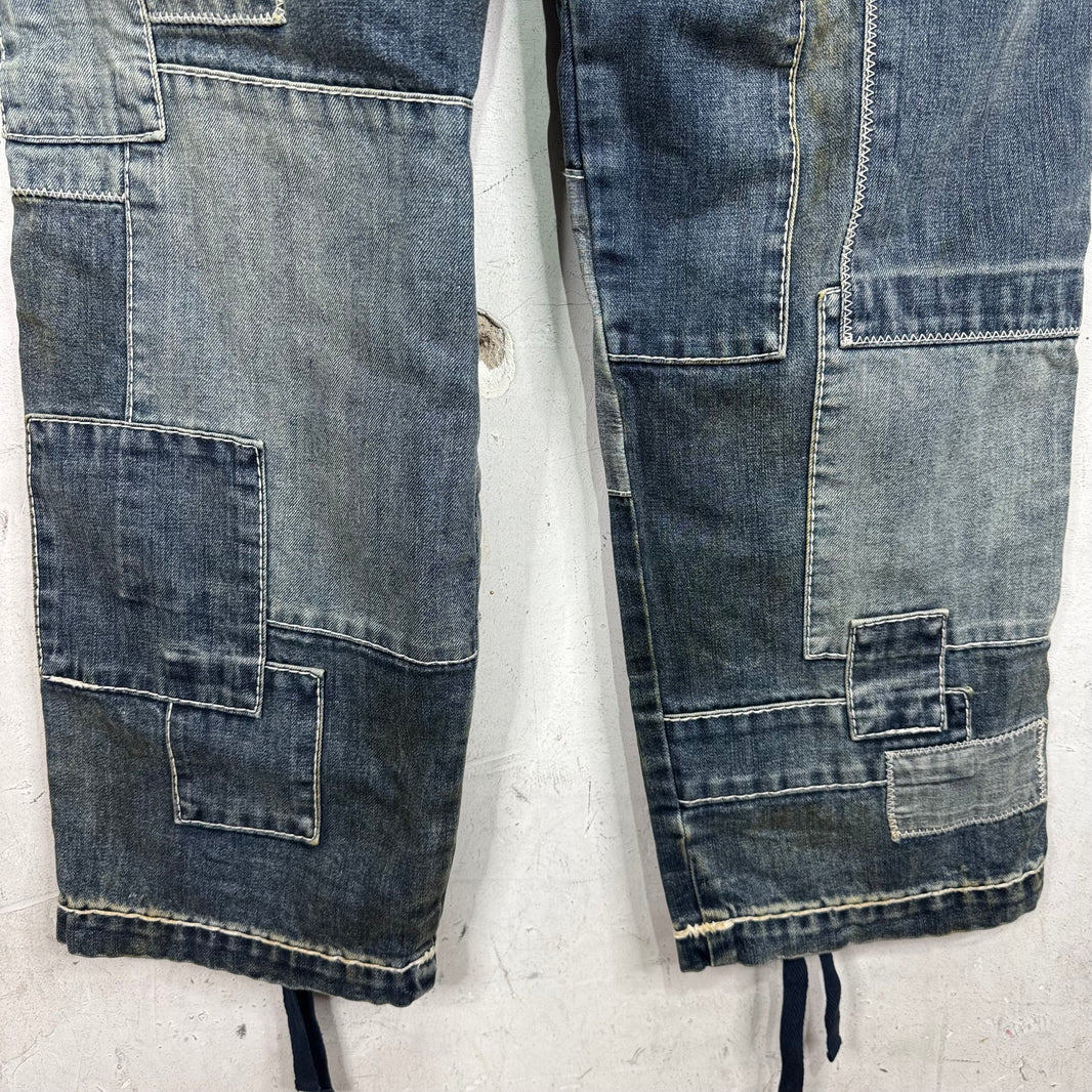 Supreme x True Religion Patchwork Cargo Jeans