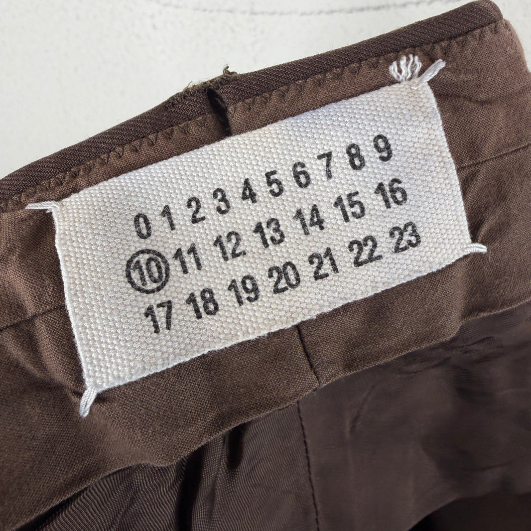 Margiela Brown Dress Pants