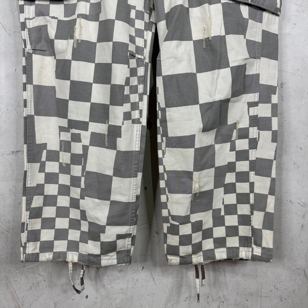 ERL Checkered Distressed Cargos