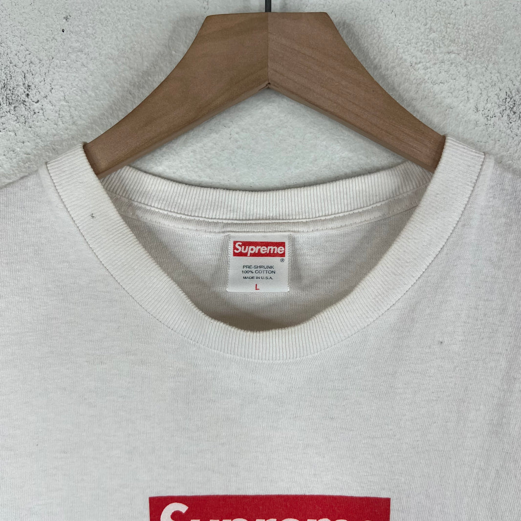 Supreme 2005 White/Red Box Logo T-Shirt